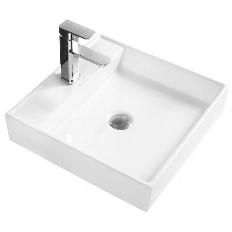 Mexen Blanca надплотно мивка 44 x 44 см, бяла - 21624400