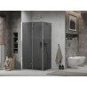 Mexen Lima сгъваем душ-кабина 80 x 100 см, графит, хром - 856-080-100-01-40