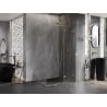 Mexen Lunar T душ кабина с врати вдясно 110 x 70 cm, прозрачна, златна - 834T-110-070-50-00-P