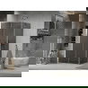 Mexen Lima сгъваем душ кабина 100 x 90 см, графит, хром - 856-100-090-01-40