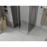 Mexen Lima сгъваема душ кабина 100 x 100 см, графит, хром - 856-100-100-01-40