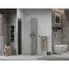 Mexen Lima сгъваема душ кабина 100 x 100 см, графит, хром - 856-100-100-01-40