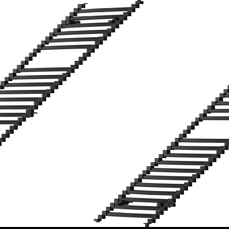 Mexen Ares страничен отоплител за баня 1200 x 400 mm, 442 W, черен - W102-1200-400-00-70-S