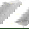 Mexen Lunar-F Duo сгъваема душ кабина 100 x 85 см, прозрачна, златна матова - 836-100L-085P-55-00