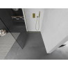 Mexen Kioto душ стена Walk-in 50 x 200 см, прозрачна 8 мм, златна - 800-050-101-50-00