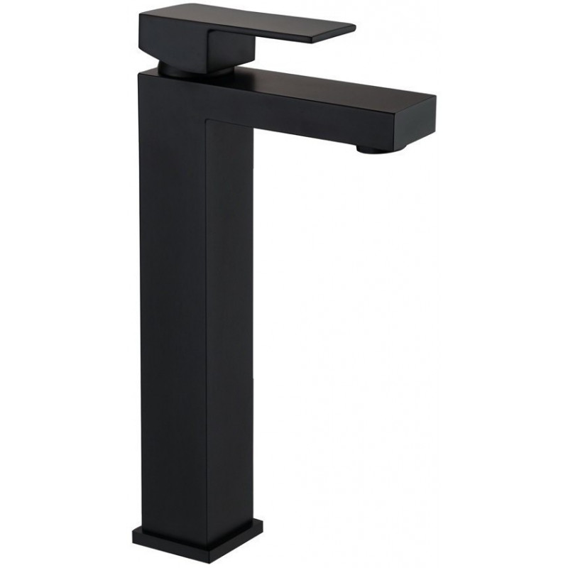 Mexen Cube висок смесител за мивка, черен - 72910-70