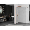Mexen Kioto Душ преграда Walk-in 160 x 200 см, прозрачно, розово злато - 800-160-101-60-00