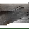 Mexen Lunar-F Duo сгъваема душ кабина 85 x 80 см, прозрачна, gun metal - 836-085L-080P-95-00