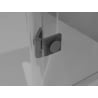 Mexen Lunar-F Duo сгъваема душ кабина 90 x 90 см, прозрачна, gun metal - 836-090L-090P-95-00