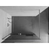 Mexen Kioto+ душ кабина с рафт Walk-in 90 x 200 см, прозрачна, хром - 800-090-121-01-00