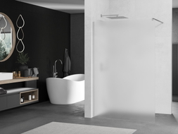 Mexen Kioto душекран Walk-in 100 x 200 cm, матиран 8 мм, хром - 800-100-101-01-30
