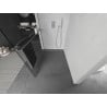 Mexen Kioto+ стена за душ с рафт Walk-in 140 x 200 см, прозрачен, хром - 800-140-121-01-00