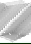 Mexen Lunar-F сгъваема душ кабина лява 85 x 70 см, прозрачна, бяла - 836-085-070-20-00-L