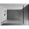 Mexen Kioto Душ преграда Walk-in 100 x 200 см, матирана 8 мм, черна - 800-100-101-70-30