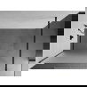 Mexen Kioto преграда за душ Walk-in 100 x 200 cm, матирано 8 mm, черна - 800-100-101-70-30