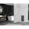 Mexen Kioto+ душ параван с рафт Walk-in 120 x 200 см, матиран, хром - 800-120-121-01-30