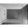 Mexen Kioto+ Душ параван със стойка Walk-in 120 x 200 см, мат, хром - 800-120-121-01-30