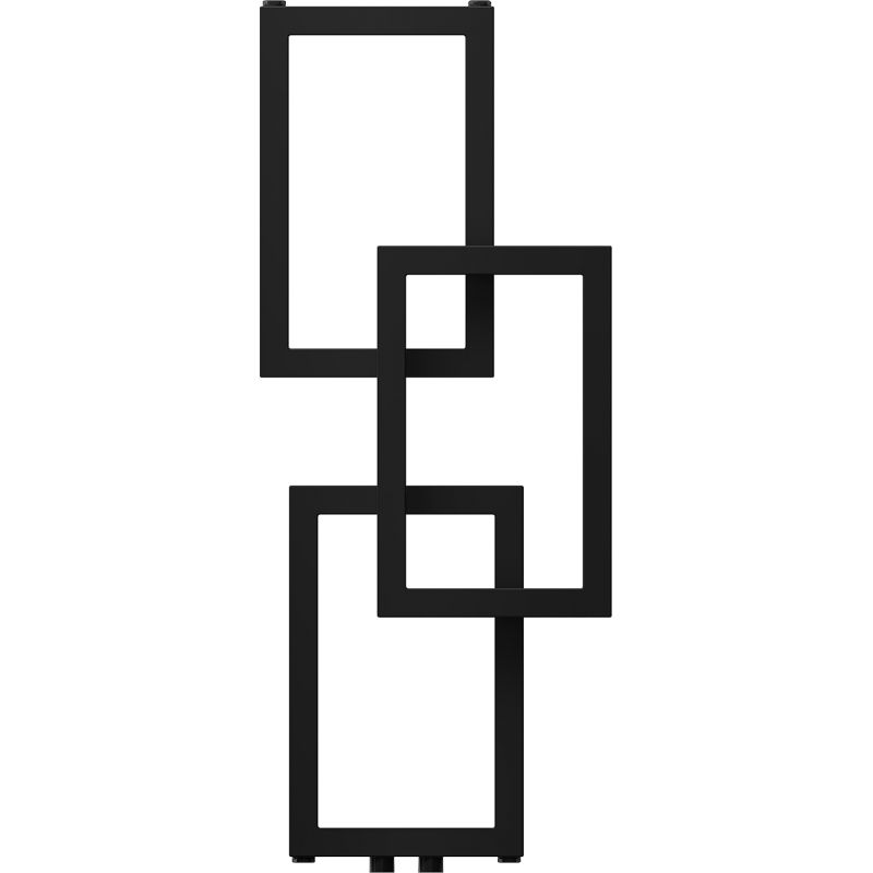 Mexen Grid декоративен радиатор за баня 870 x 360 mm, 209 W, черен - W215-0870-360-00-70