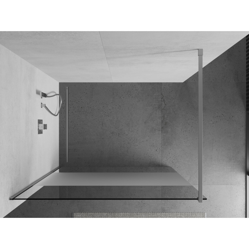 Mexen Kioto душна преграда Walk-in 70 x 200 cm, прозрачна/мразовита 8 мм, хром