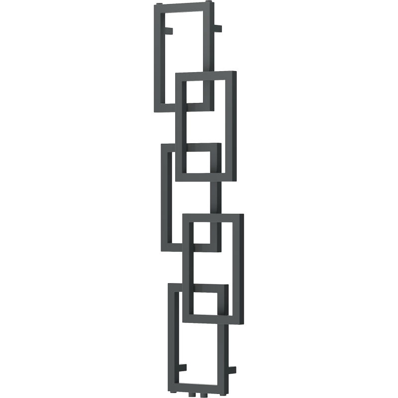Декоративен радиатор за баня Mexen Grid 1360 x 390 mm, 349 W, антрацит - W215-1360-390-00-66