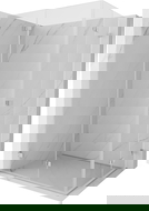 Mexen Lunar-F Duo сгъваем душ кабина 95 x 80 см, прозрачен, хром - 836-095L-080P-01-00