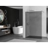Mexen Kioto Душ-преграда Walk-in 80 x 200 см, графит 8 мм, хром - 800-080-101-01-40