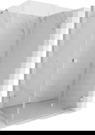 Mexen Lunar-F сгъваем душ кабина дясна 95 x 70 см, прозрачна, хром - 836-095-070-01-00-P