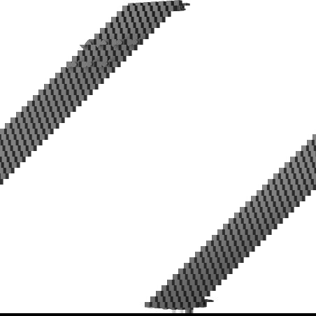 Mexen Flux декоративен радиатор за баня 1500 x 360 mm, 630 W, антрацит - W127-1500-360-00-66
