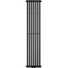 Mexen Flux декоративен радиатор за баня 1500 x 340 мм, 630 W, черен - W127-1500-340-00-70