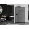 Mexen Kioto преграда за душ Walk-in 110 x 200 см, графит 8 мм, черна - 800-110-101-70-40