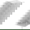 Сгъваема душ кабина Mexen Lunar-F Duo 95 x 95 см, прозрачна, матиран никел - 836-095L-095P-97-00