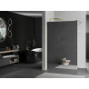 Mexen Kioto душ преграда Walk-in 110 x 200 см, огледало 8 мм, злато - 800-110-101-50-50