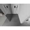 Mexen Kioto душ-преграда Walk-in 110 x 200 см, огледало 8 мм, черна - 800-110-101-70-50