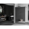 Mexen Kioto душ-преграда Walk-in 110 x 200 см, огледало 8 мм, черна - 800-110-101-70-50