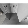 Mexen Kioto душ стена Walk-in 120 x 200 cm, огледало 8 mm, черна - 800-120-101-70-50