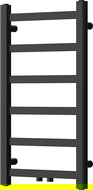 Mexen Bolt отоплителен радиатор за баня 700 x 400 мм, 165 W, черен - W126-0700-400-00-70