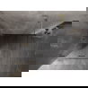 Mexen Lunar-F L сгъваема душ кабина лява 70 x 70 см, прозрачна, златна четкана - 836L-070-070-55-00-L