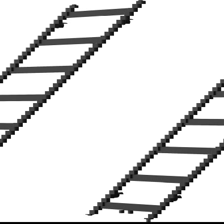 Mexen Bolt баня радиатор 1000 x 400 мм, 228 W, черен - W126-1000-400-00-70