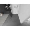 Mexen Kioto душ панел Walk-in 70 x 200 см, черна решетка 8 мм, хром - 800-070-101-01-77
