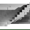 Mexen Kioto стена за душ Walk-in 90 x 200 cm, черен модел 8 mm, хром - 800-090-101-01-77