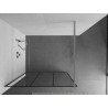 Mexen Kioto душ параван Walk-in 120 x 200 см, черна решетка 8 мм, хром - 800-120-101-01-77