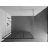 Mexen Kioto стена за душ тип Walk-in 120 x 200 см, черна решетка 8 мм, хром - 800-120-101-01-77