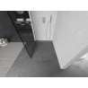 Mexen Kioto стена за душ тип Walk-in 120 x 200 см, черна решетка 8 мм, хром - 800-120-101-01-77
