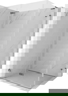 Mexen Lunar-F L сгъваема душ кабина лява 90 x 70 см, прозрачна, оръжеен метал - 836L-090-070-95-00-L