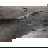 Mexen Lunar-F L сгъваема душ кабина лява 80 x 80 cm, прозрачен, gun metal - 836L-080-080-95-00-L