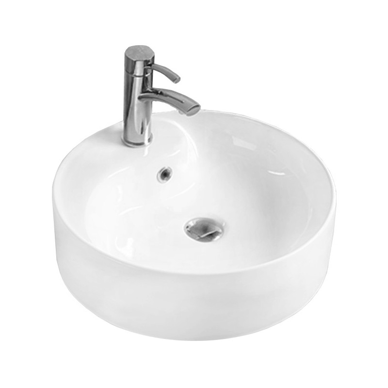 Mexen Lila мивка върху плота 46 x 46 см, бяла - 21824600