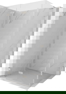 Mexen Lunar-F L сгъваем душ кабина лява 100 х 70 см, прозрачна, четкан никел - 836L-100-070-97-00-L