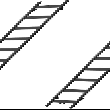 Mexen Bolt радиатор за баня 1200 x 400 мм, 279 W, черен - W126-1200-400-00-70