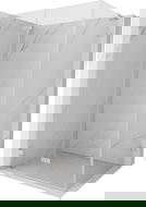 Mexen Lunar-F L сгъваема душ кабина лява 95 x 90 см, прозрачна, матиран никел - 836L-095-090-97-00-L