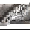 Mexen Lunar-F L сгъваема душ кабина дясна 85 x 70 см, прозрачна, хром - 836L-085-070-01-00-P